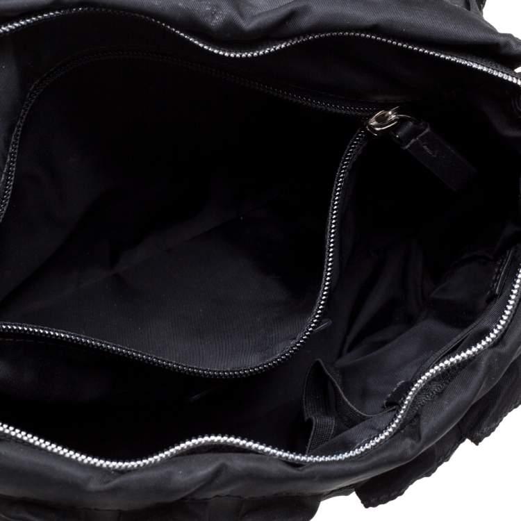 Pre Owned Tumi Black Nylon Zipped Pouch 