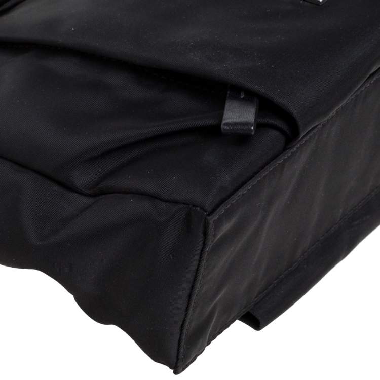 Pre Owned Tumi Black Nylon Zipped Pouch 