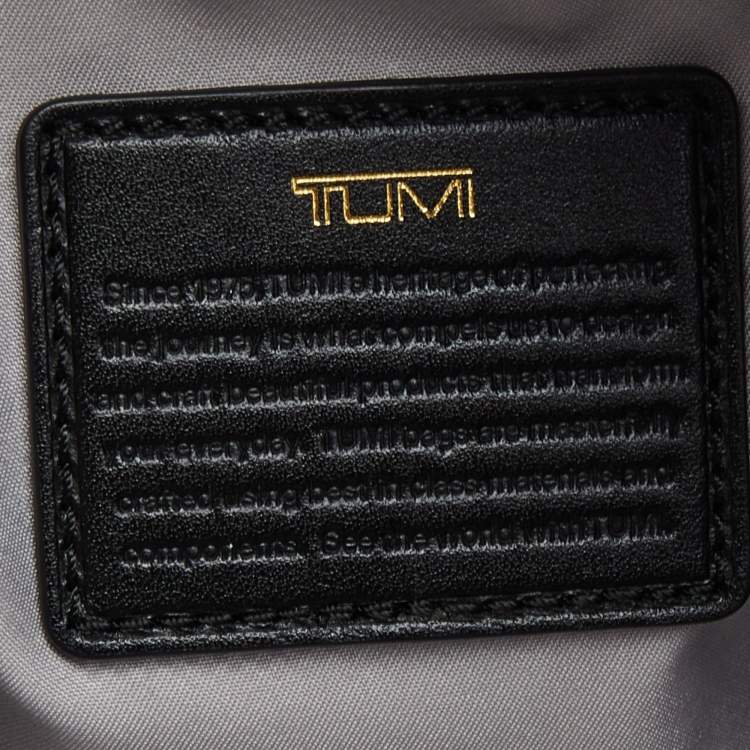Pre Owned TUMI Black Nylon Voyageur Messenger Bag