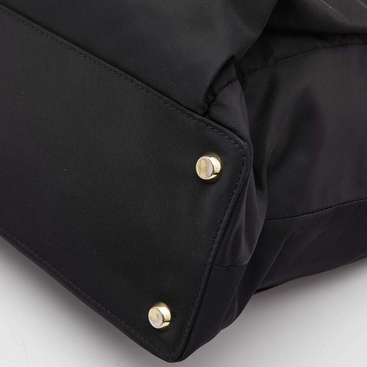 Pre Owned TUMI Black Nylon Voyageur Messenger Bag
