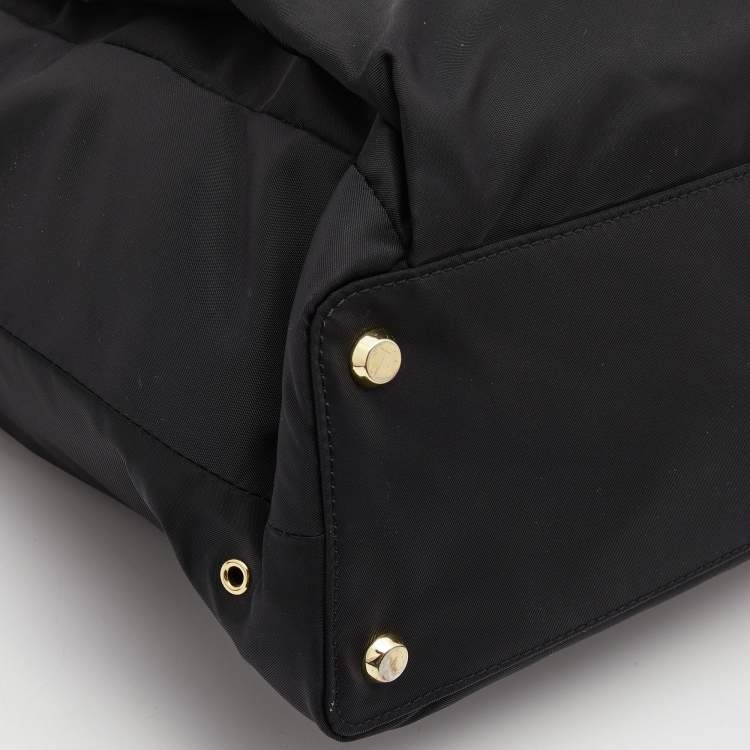 Pre Owned TUMI Black Nylon Voyageur Messenger Bag