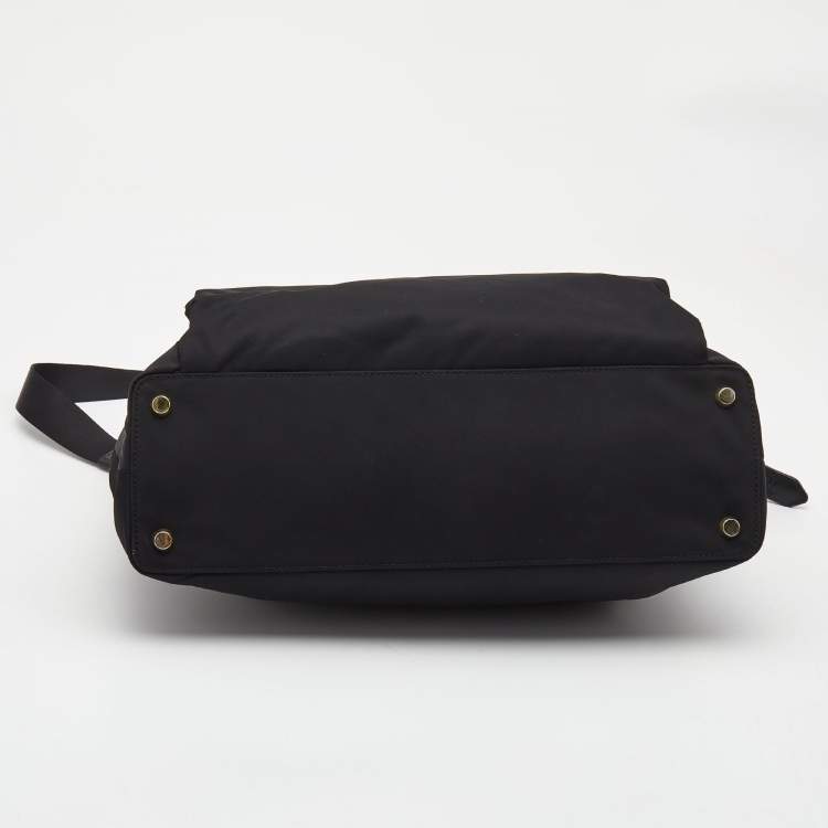 Pre Owned TUMI Black Nylon Voyageur Messenger Bag
