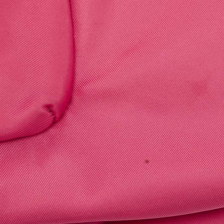 Pre Owned TUMI Magenta Nylon Voyageur Sumatra Crossbody Bag