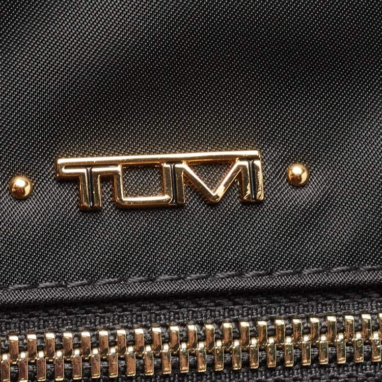 مملوكة مسبقًا TUMI Black Nylon Super Leger International Carry On Luggage