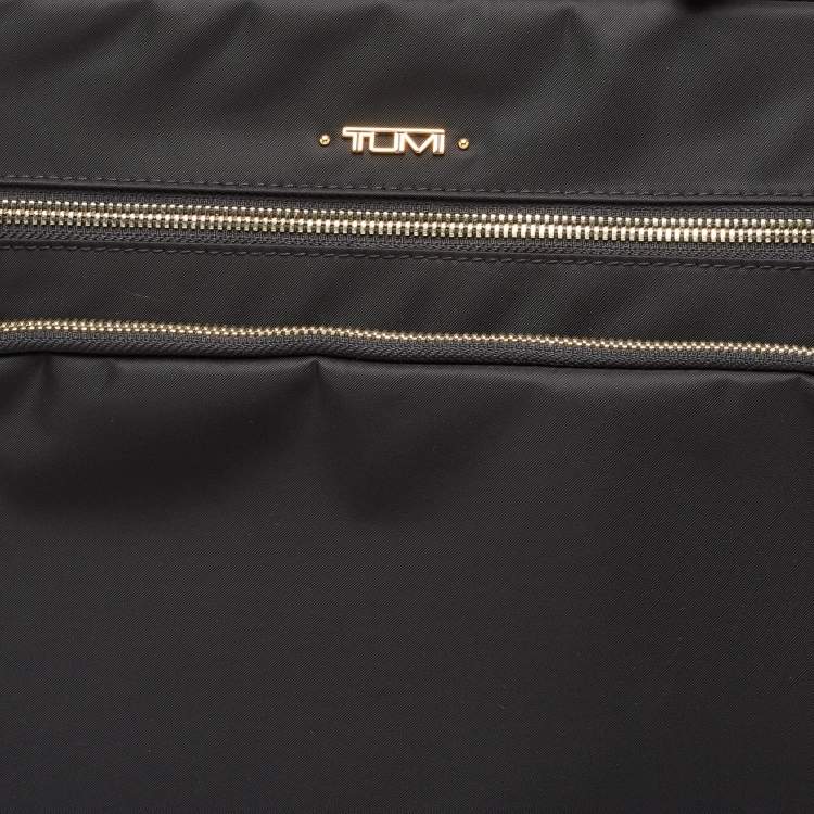 مملوكة مسبقًا TUMI Black Nylon Super Leger International Carry On Luggage