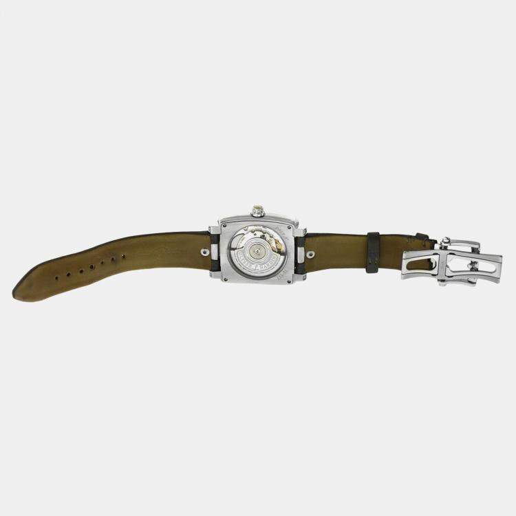 Pre Owned Ulysse Nardin Caprice 133-91 Automatic White Stainless Steel Women's Wristwatch 33mm