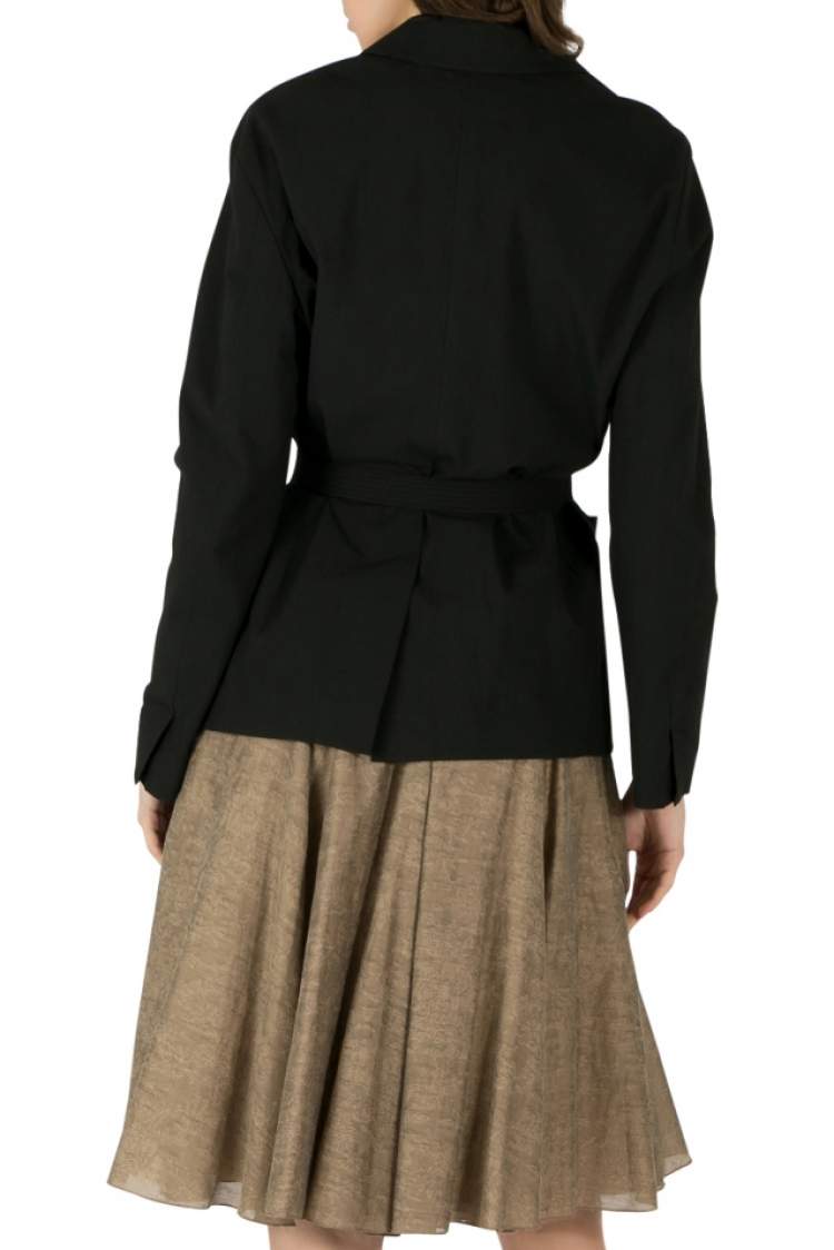 Pre Owned Isabel Marant Etoile Black Idony Cotton Blazer M 