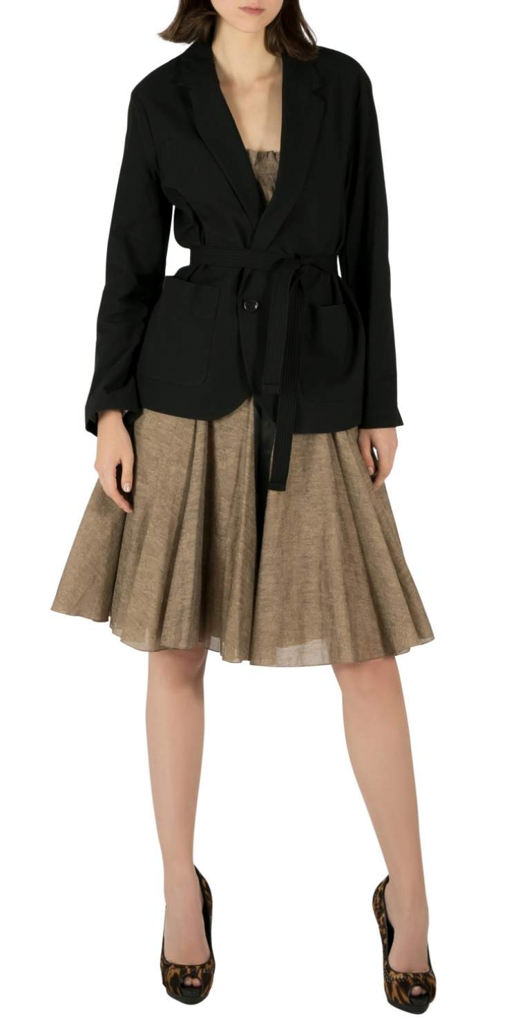 Pre Owned Isabel Marant Etoile Black Idony Cotton Blazer M 
