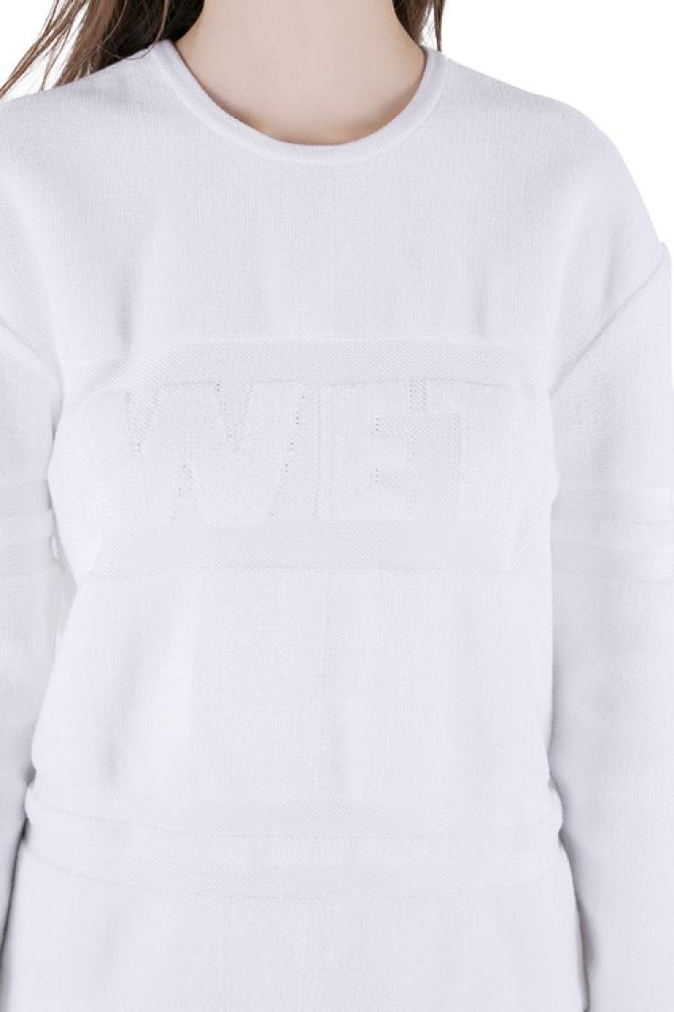 alexander wang white sweater