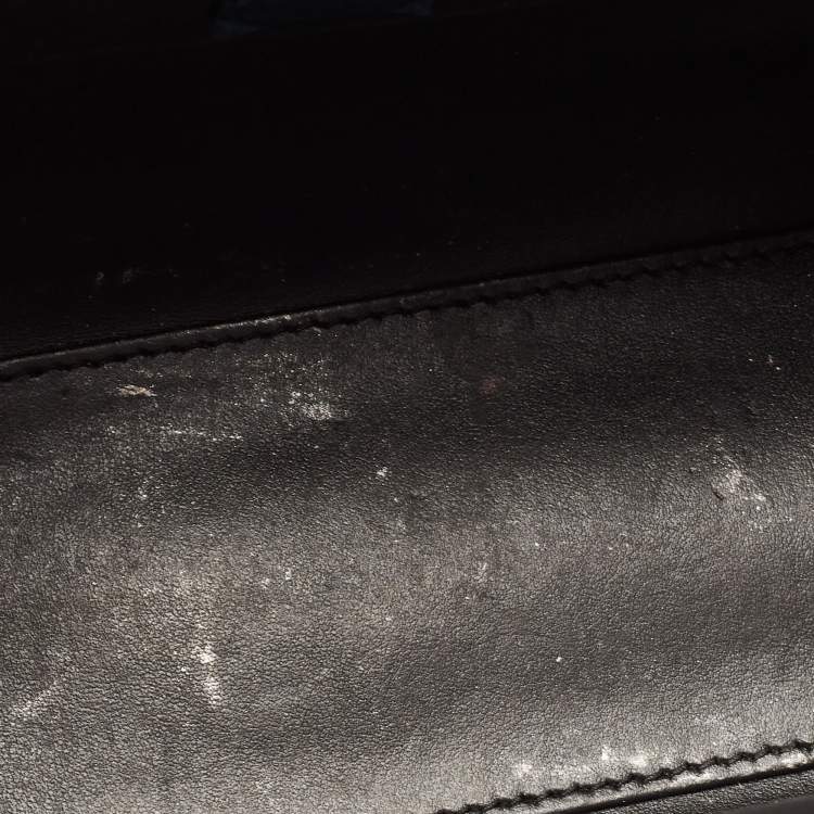 Pre Owned Dolce & Gabbana Black Leather DG Girls Tote