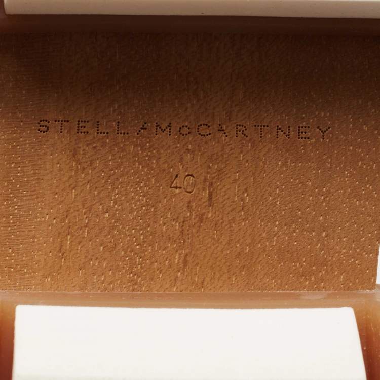 مملوكة مسبقًا  Stella McCartney Brown Leather Ankle Boots Size 40 