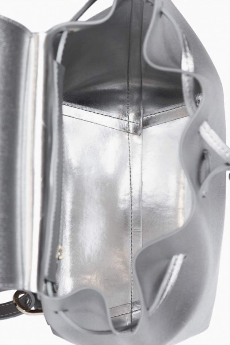 Pre Owned Mansur Gavriel Siler/Aregnto Leather Backpack