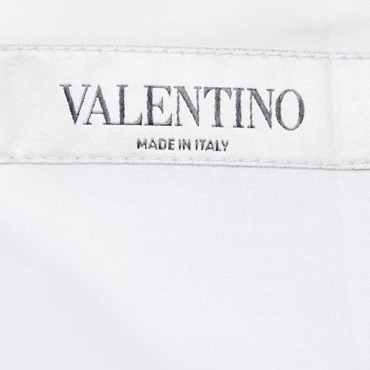 مملوكة مسبقًا Valentino Pink Floral Printed Cotton Shorts M
