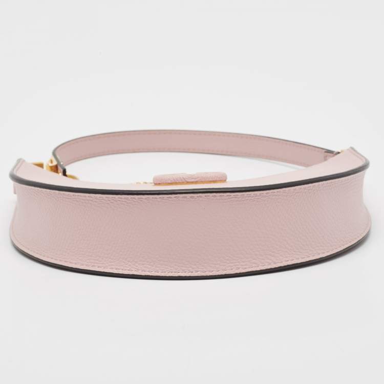 Pre Owned Valentino Lilac Leather Mini VLogo Hobo