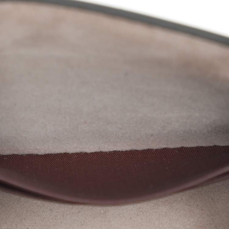 مملوكة مسبقًا Valentino VLogo Mini Burgundy Leather Tote