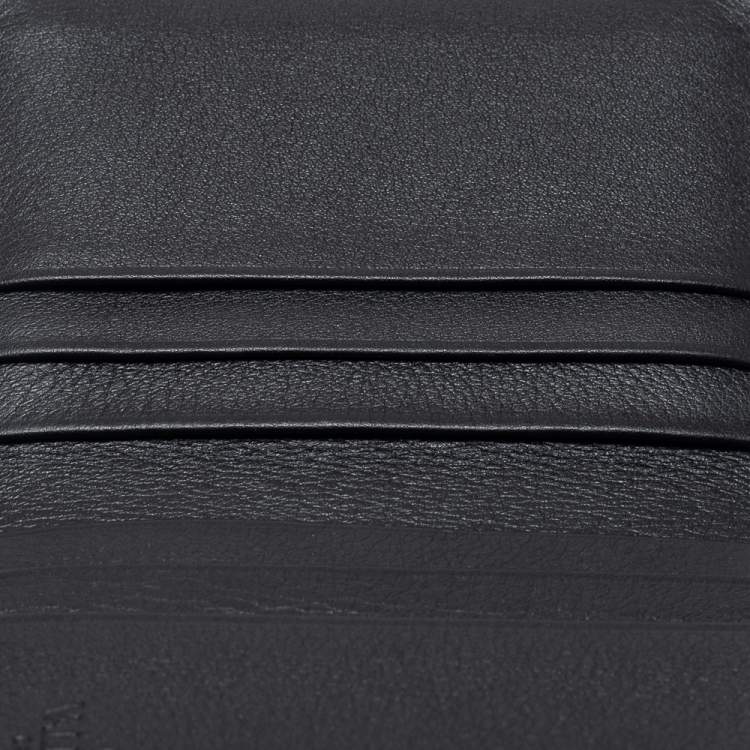 مملوكة مسبقًا Valentino Fuchsia Leather VLogo Card Case