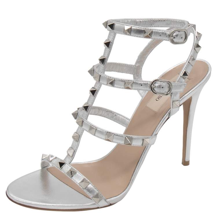 Valentino shop silver sandals