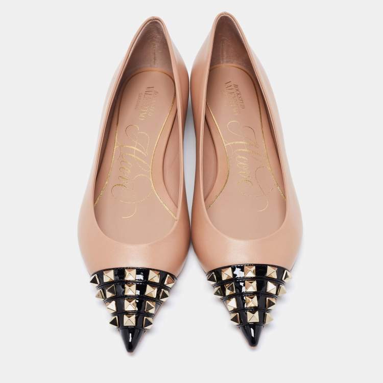 Valentino sales flats beige