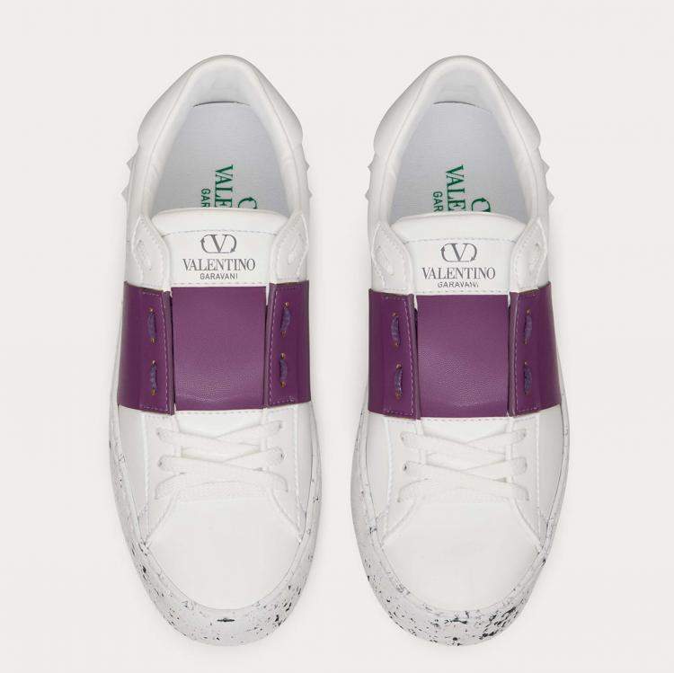 Purple on sale valentino shoes