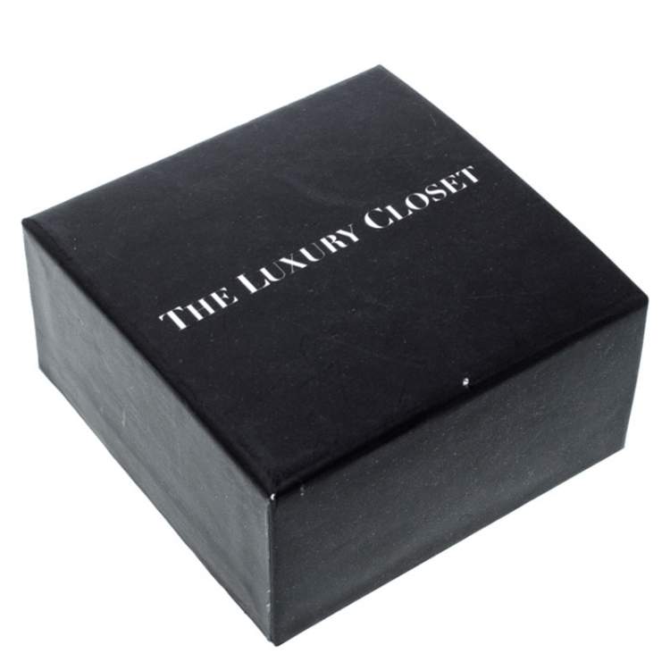 Pre Owned Valentino Green Leather Rockstud Bracelet