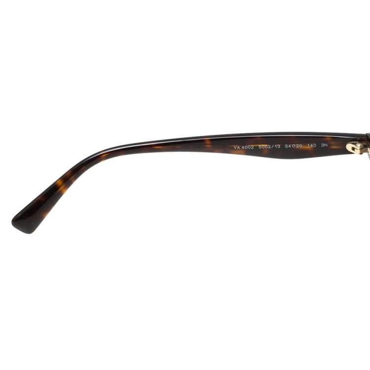 Pre Owned Valentino Tortoise/Brown Gradient VA4002 Square Sunglasses