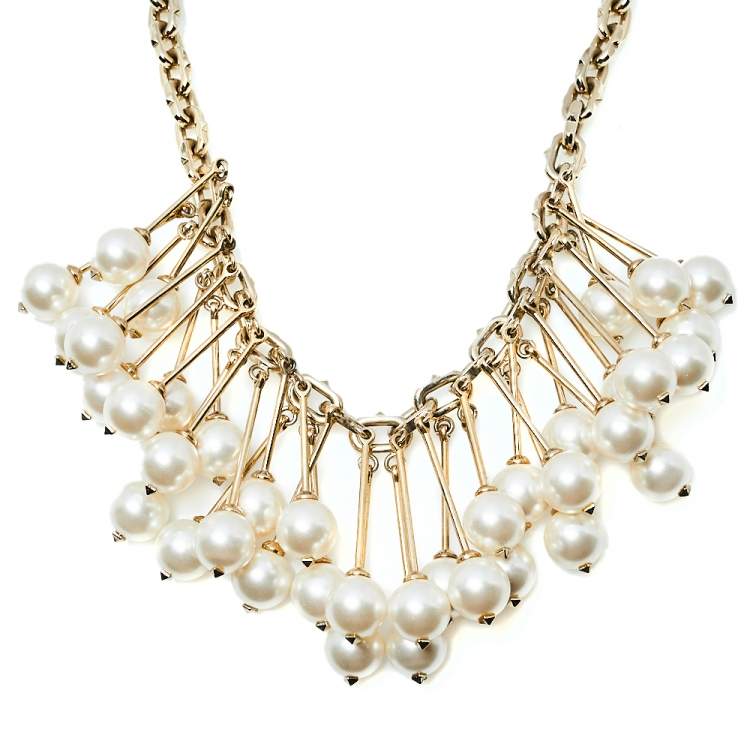 Andrea Pearl Cluster Necklace – Lumini Jewelry