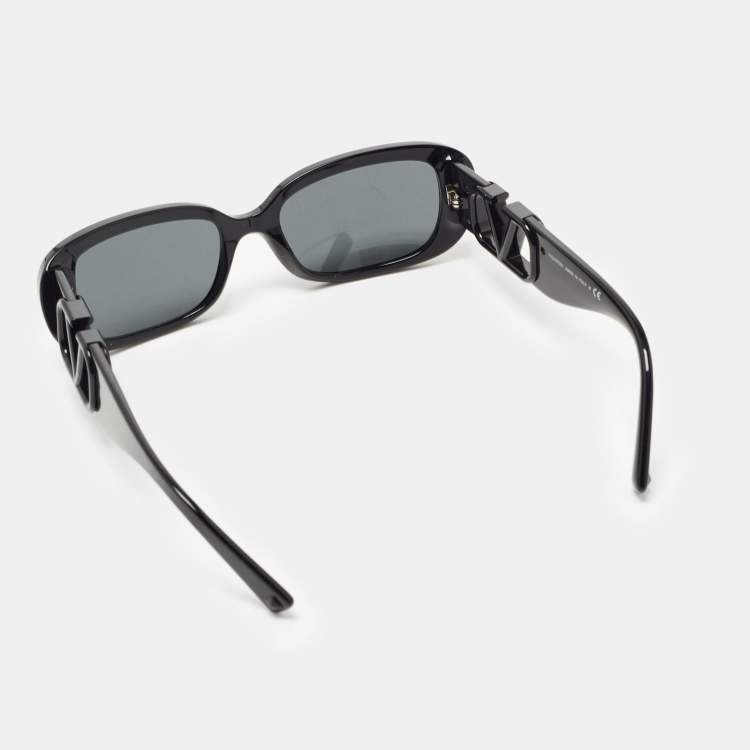 Pre Owned Valentino Black VLogo VA 4067 Sunglasses
