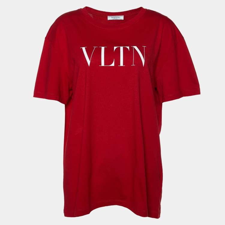 birch valentino t shirt red valentino