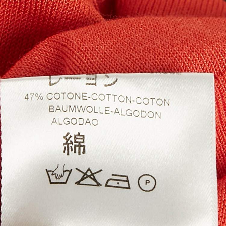مملوكة مسبقًا Valentino Red Jersey Tank Top M