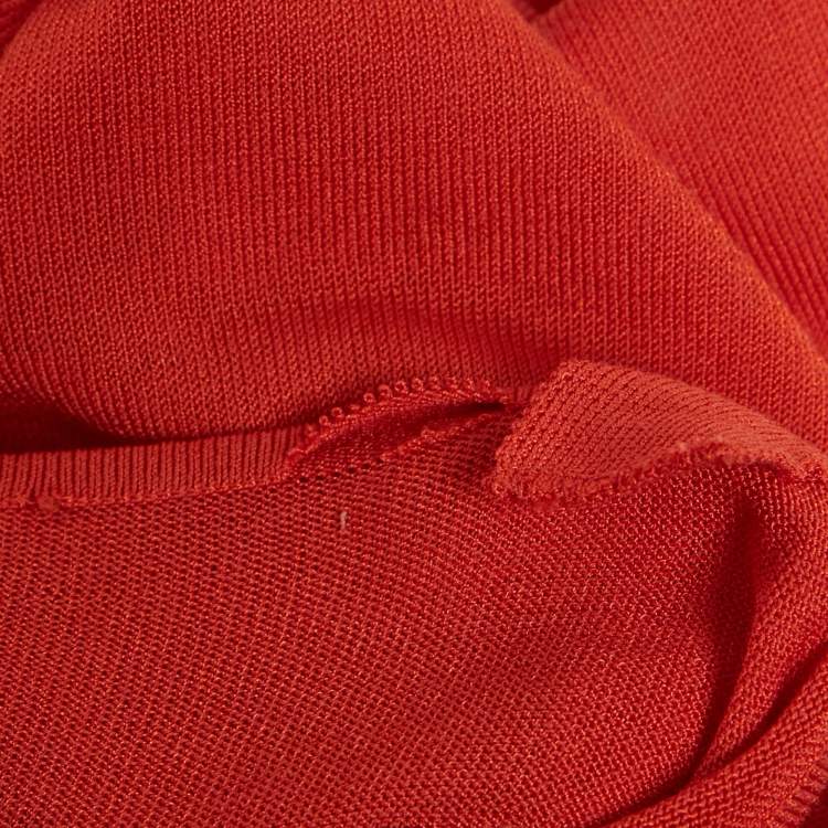 مملوكة مسبقًا Valentino Red Jersey Tank Top M