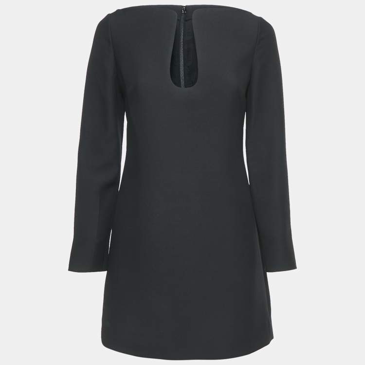 ワンピース VALENTINO BLACK WOOL BLEND DRESS Valentino Garavani Black Wool Blend Dress | italist, ALWAYS
