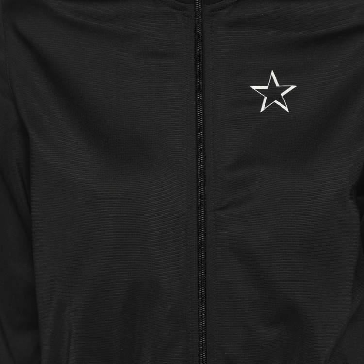 Pre Owned Valentino Black Polyester Pleated Midi Dress M