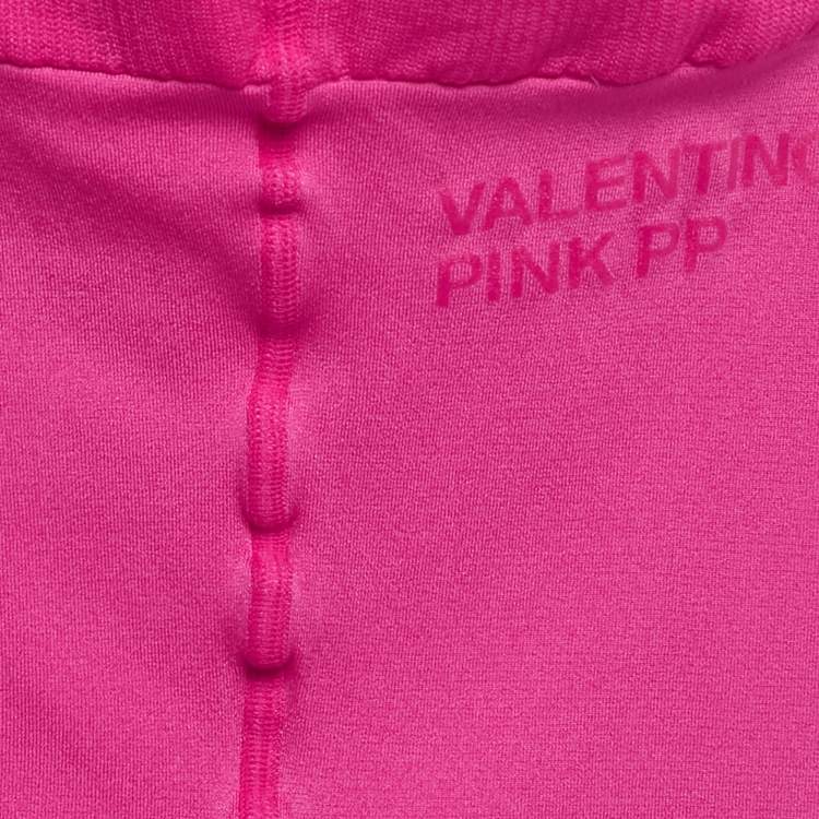 مملوكة مسبقًا Valentino Pink Jersey Tights S
