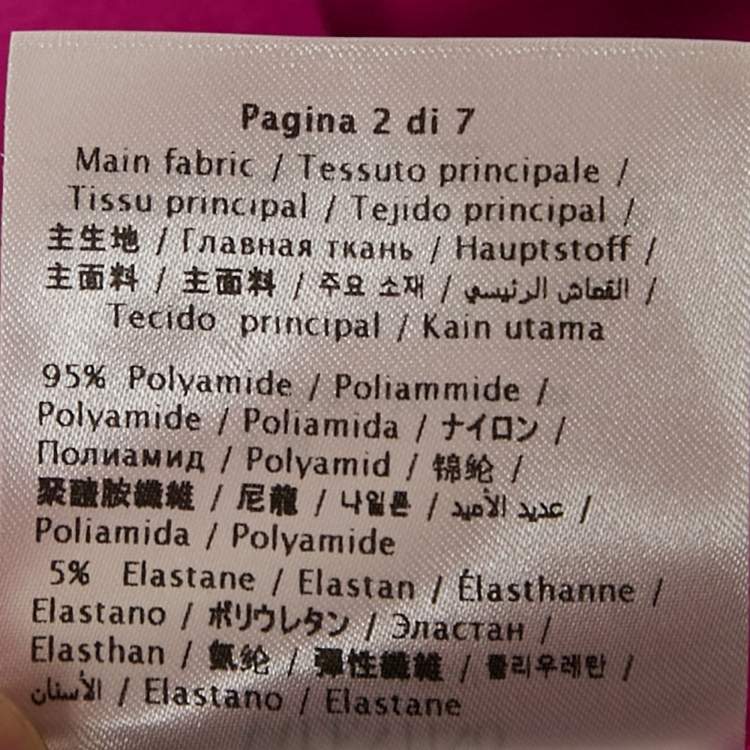 مملوكة مسبقًا Valentino Pink Jersey Tights S