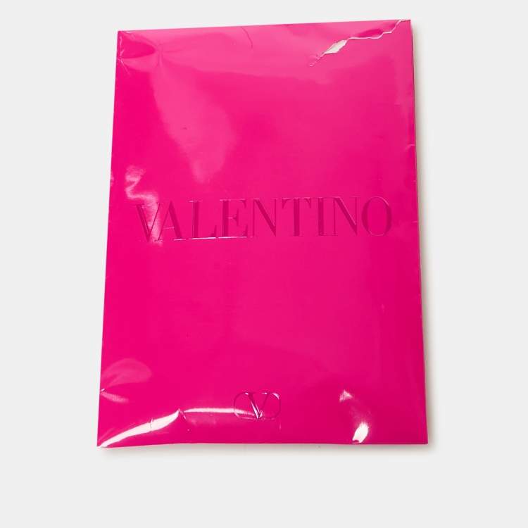مملوكة مسبقًا Valentino Pink Jersey Tights S