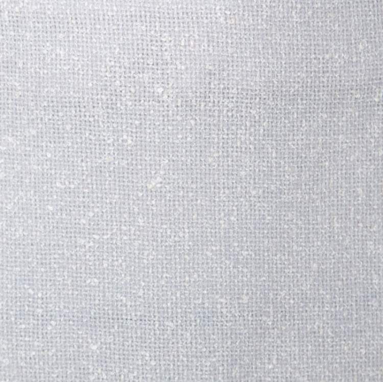 Pre Owned Valentino Boutique Vintage Light Grey Boucle Wool Skirt Suit XL 