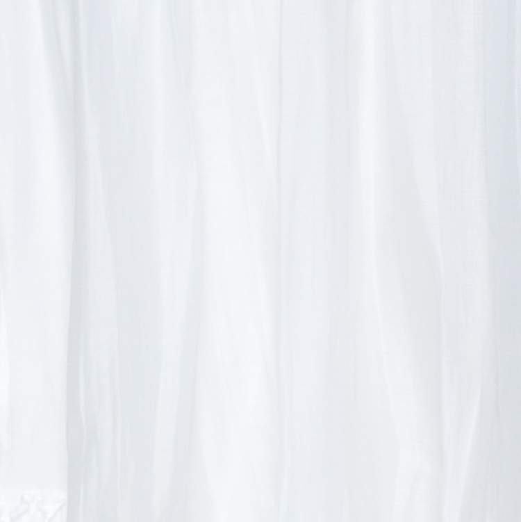 Pre Owned Valentino White Cotton Flared Maxi Skirt S