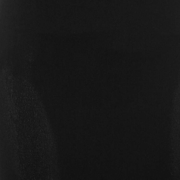 Pre Owned Valentino Black Chiffon Trail Detail Paneled Maxi Skirt L