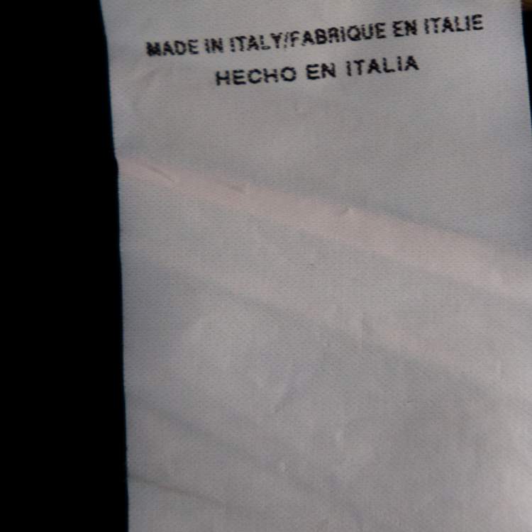 Pre Owned Valentino Black Ruffled Silk Backless Maxi Dress M