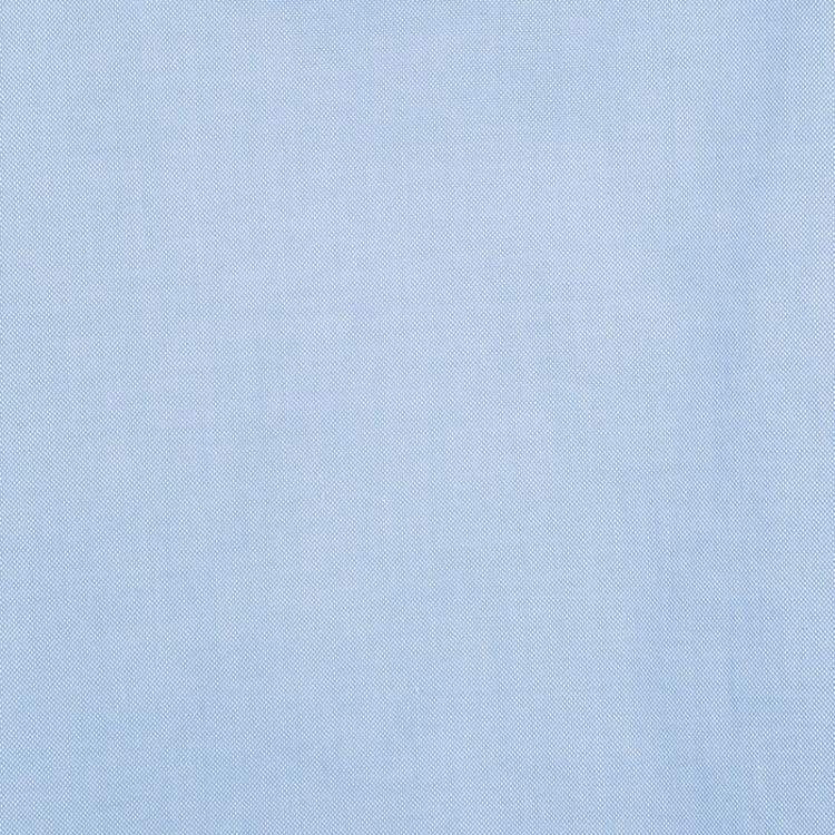 Pre Owned Valentino Blue Tie Neck Long Sleeve Shirt M