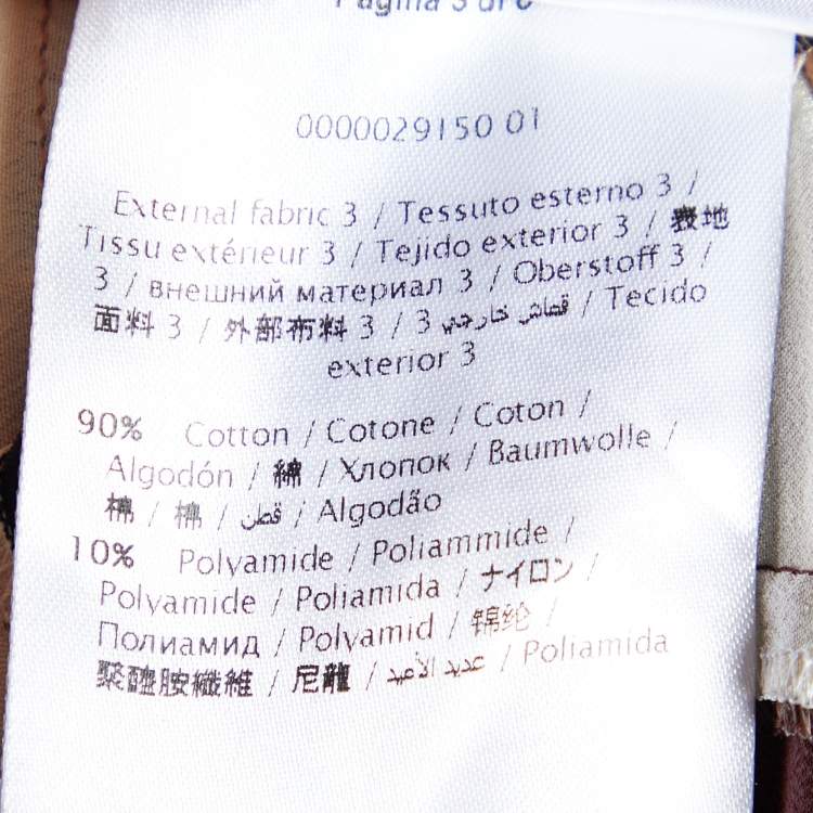 Pre Owned Valentino Color Block Silk Tiered Midi Dress S