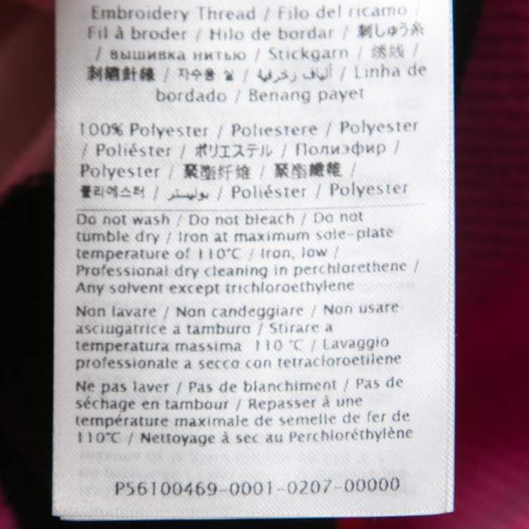 Pre Owned Valentino Fuchsia Pink Intarsia Wool Blend Jumper S