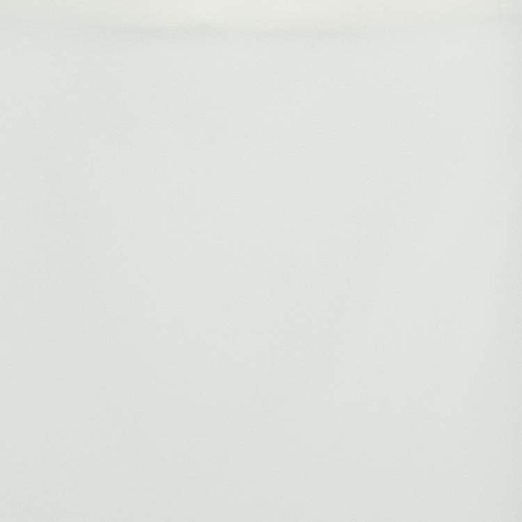 Pre Owned Valentino Cream Silk Midi Skirt M