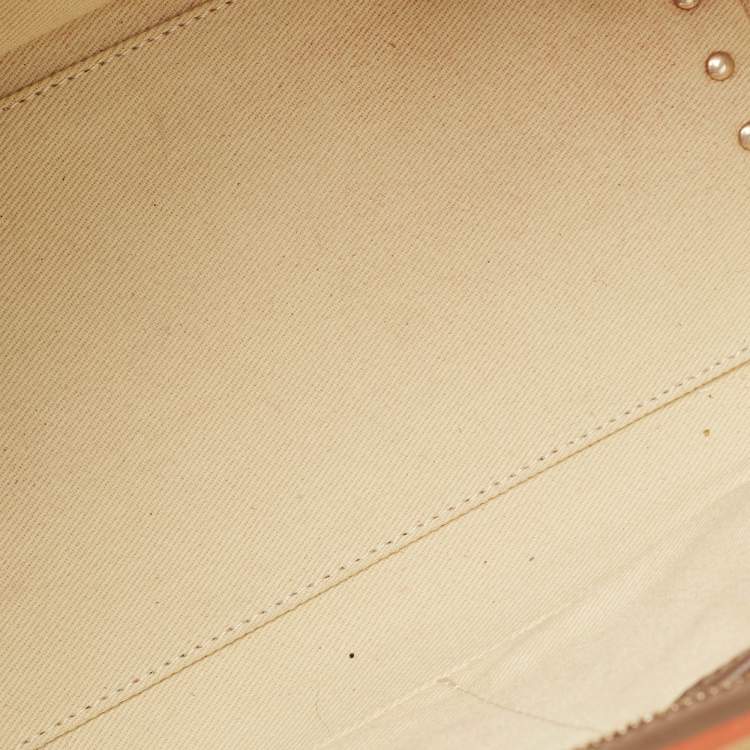 Pre Owned Valentino Multicolor Leather Medium Rockstud Trapeze Tote