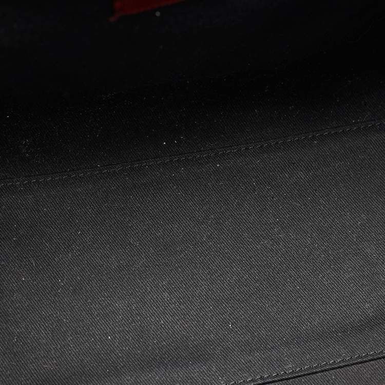 مملوكة مسبقًا Valentino Black Leather Rockstud Trapeze Tote