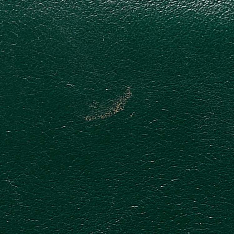 Pre Owned Valentino Green Leather Medium Rockstud Glam Lock Flap Bag