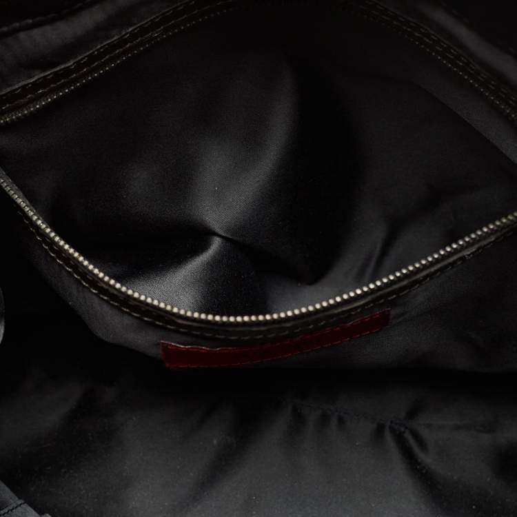 Pre Owned Valentino Silver/Grey Sequins Rose Petal Shopper Tote