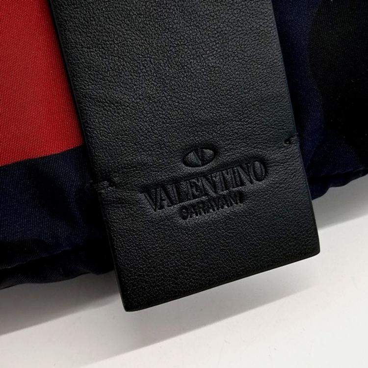 Pre Owned Valentino Multicolor Nylon Belt Bag