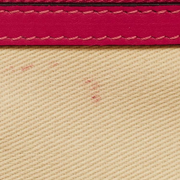 Pre Owned Valentino Multicolor Leather Medium Glam Lock Shoulder Bag