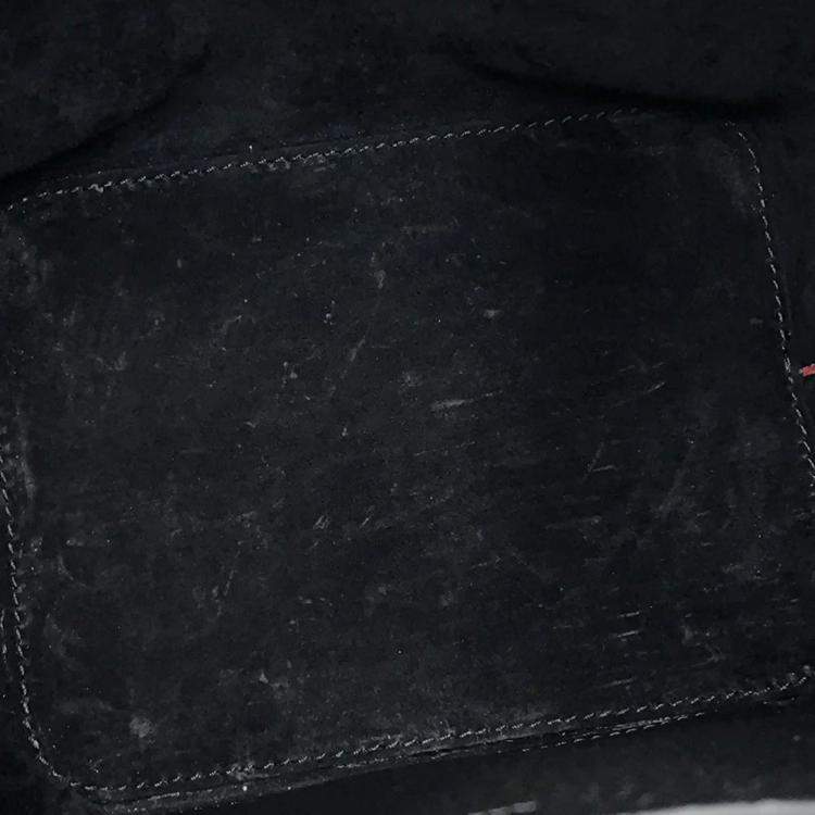 Pre Owned Valentino Garavani Rockstudded Tote Bag Black Leather